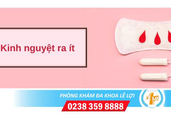 ĐỊA CHỈ CHỮA KINH NGUYỆT RA ÍT TỐT Ở TP. VINH