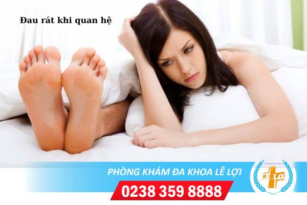 Nguyên nhân nào gây đau rát khi quan hệ tình dục?