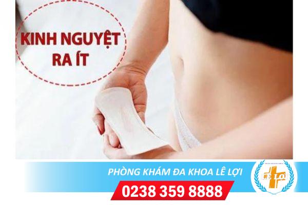 Nguyên nhân dẫn tới lượng kinh nguyệt ít