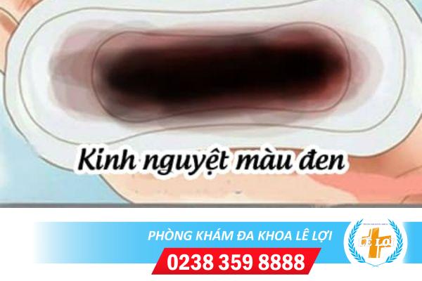 Kinh nguyệt màu đen là do đâu?
