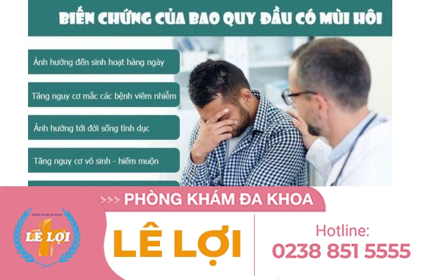 Vì sao quy đầu có mùi hôi?