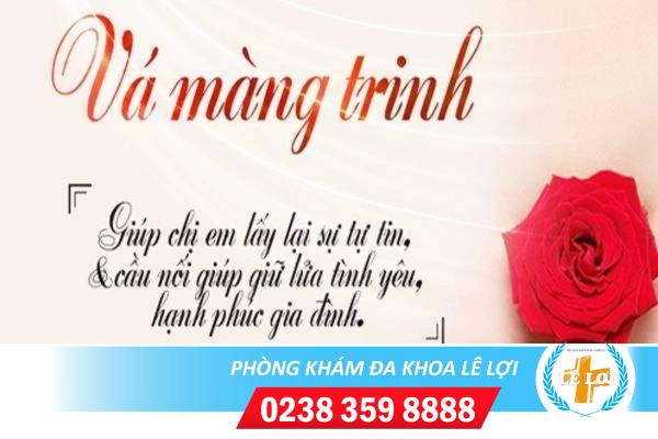Vá màng trinh an toàn, bảo mật