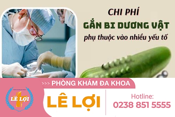 Giá tiền gắn bi dương vật hiệu quả