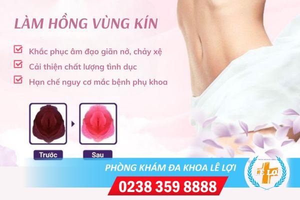 Địa chỉ làm hồng vùng kín chất lượng tại Nghệ An