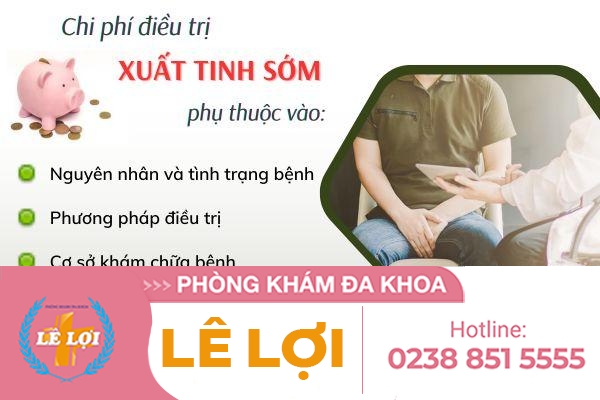 Chi phí chữa xuất tinh sớm