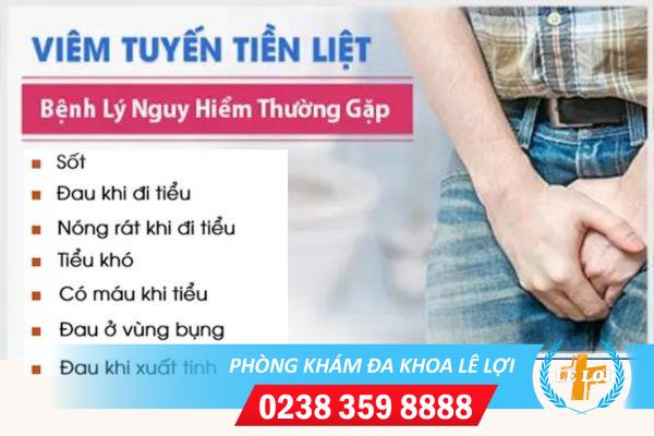 Dấu hiệu viêm tuyến tiền liệt là gì?