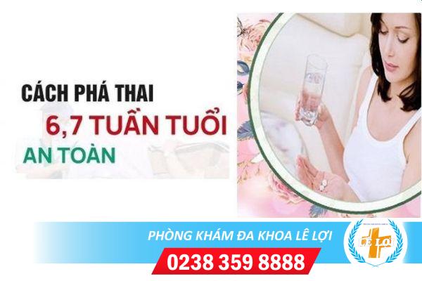 Cách dùng thuốc phá thai từ 6-7 tuần