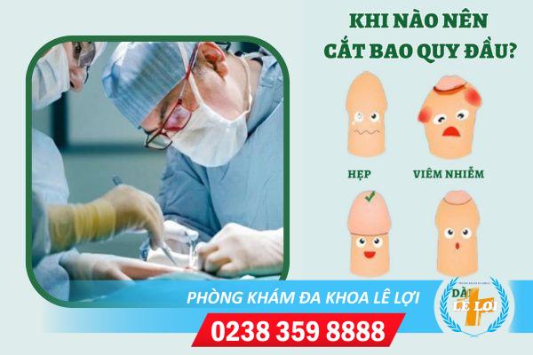 Cắt bao quy đầu và những điều bạn nên biết