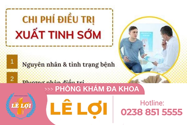 Chi phí chữa xuất tinh sớm bao nhiêu tiền?