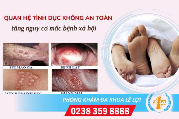 Các bệnh lây lan khi quan hệ dấu hiệu nhận biết