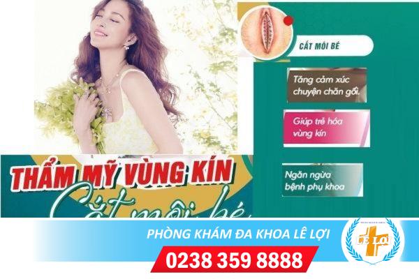 Phương pháp cắt môi bé an toàn thẩm mỹ
