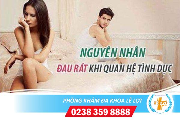 Lý do bị đau rát khi quan hệ tình dục