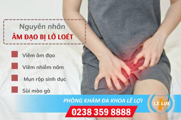 Nguyên nhân âm đạo bị lở loét và cách điều trị