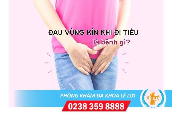 Nguyên nhân đau vùng kín khi đi tiểu