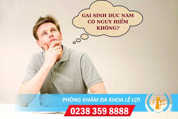 Gai sinh dục nam là gì nguy hiểm không?