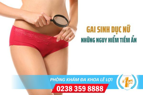 Gai sinh dục nữ mọc ở đâu có nguy hiểm không?