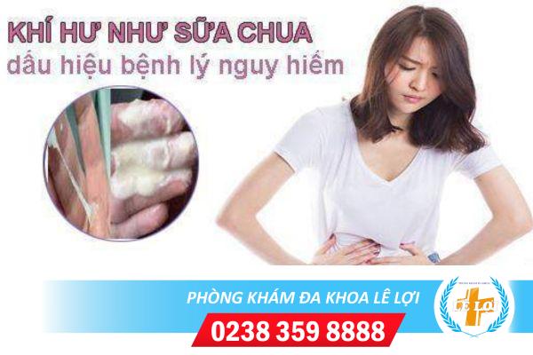 Khí hư như sữa chua là bị bệnh gì?