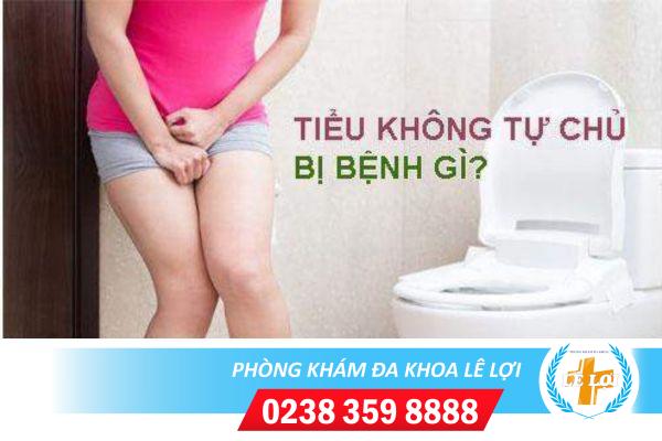 Tiểu không tự chủ ở nữ là bị bệnh gì?