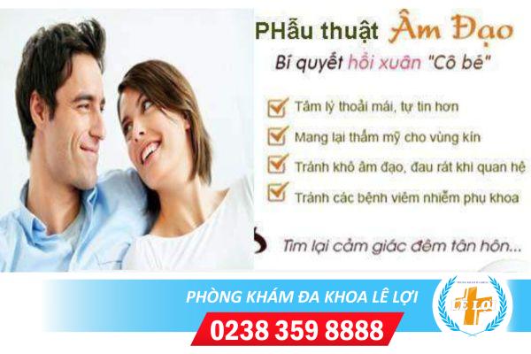 Phẩu thuật môi bé, phẩu thuật vùng kín, phẩu thuật âm đạo