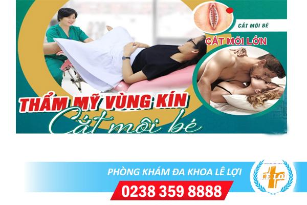 Cắt môi bé môi lớn ở Nghệ an