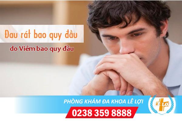 Đau rát bao quy đầu là bị bệnh gì cách khắc phục