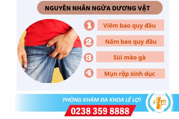 Nguyên nhân ngứa dương vật và cách điều trị