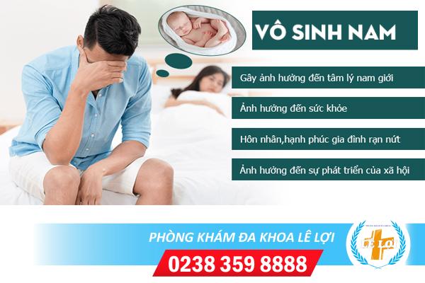Dấu hiệu vô sinh nam và cách điều trị