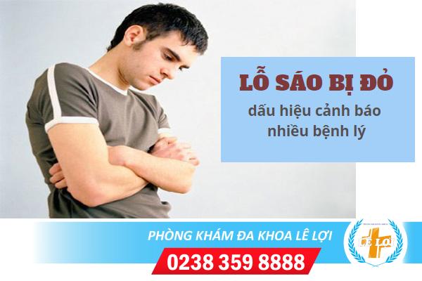 Nguyên nhân và cách điều trị lỗ sáo bị đỏ